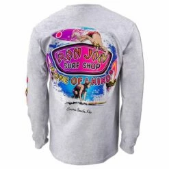 Ron Jon Multi Surfer Long Sleeve Tee -OOfos Sale d800x800 10031313092D heather grey ash ron jon multi surfer ls tee back