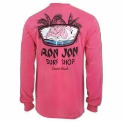Ron Jon Flamingos Long Sleeve Tee