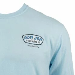 Ron Jon Custom Surfboards Long-Sleeve Tee 10 Ron Jon Custom Surfboards Long-Sleeve Tee -OOfos Sale d800x800 10031639081 ron jon custom surfboards light blue long sleeve tee front detail