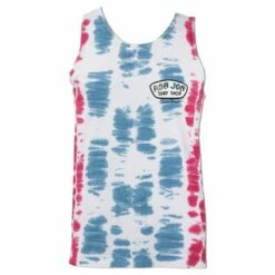 Ron Jon Tie Dye Tank -OOfos Sale d800x800 10041242131 white blue ron jon tie dye tank front