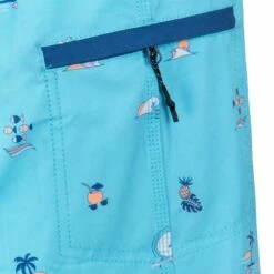 Ron Jon Aqua Koko Boardshort -OOfos Sale d800x800 10110418082 ron jon aqua koko boardshort pocket detail