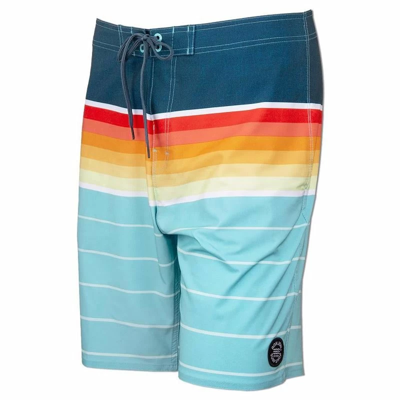 Ron Jon Aruba Blue Kalama Boardshort 4 Ron Jon Aruba Blue Kalama Boardshort - Image 2
