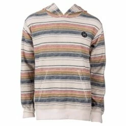 Ron Jon Natural Stripe Baja Hoodie