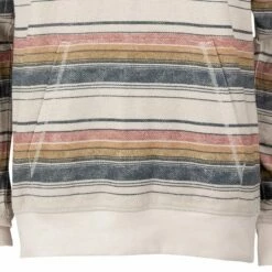 Ron Jon Natural Stripe Baja Hoodie -OOfos Sale d800x800 10200450341 natural ron jon stripe baja hoodie pocket