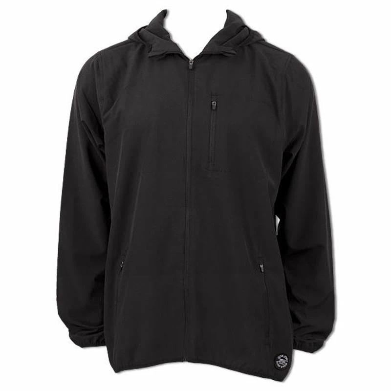 Ron Jon Black Stretch Poly Jacket 3 Ron Jon Black Stretch Poly Jacket