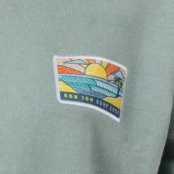 Ron Jon Ladies Dakota Quarter Zip Fleece -OOfos Sale d800x800 10360318070 green ron jon ladies dakota quarter zip fleece patch