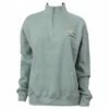 Ron Jon Ladies Dakota Quarter Zip Fleece -OOfos Sale d800x800 10360318070D mint ron jon dakota quarter zip front