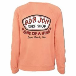 Ron Jon Ladies Classic Badge Crew Neck Pullover
