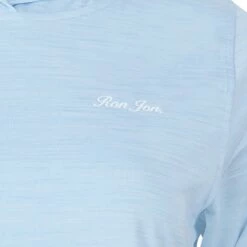Ron Jon Women's Heather Blue Skyline Long Sleeve Hoodie -OOfos Sale d800x800 10380079080 ron jon womens heather blue skyline long sleeve hoodie graphic