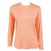 Ron Jon Womens Coral Raina Long-Sleeve Sun-Shirt -OOfos Sale d800x800 10380088031 coral ron jon womens raina long sleeve sun shirt front