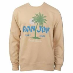 Ron Jon Palm And Moon Crew Neck Pullover
