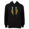 Ron Jon Pineapple Graphic Zip Hoodie -OOfos Sale d800x800 10410426095 black ron jon pineapple zip hoodie front