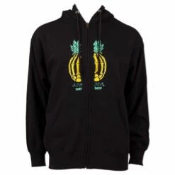 Ron Jon Pineapple Graphic Zip Hoodie