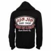 Ron Jon Badge Logo Zip Hoodie -OOfos Sale d800x800 10410452095 black ron jon badge logo zip hoodie back