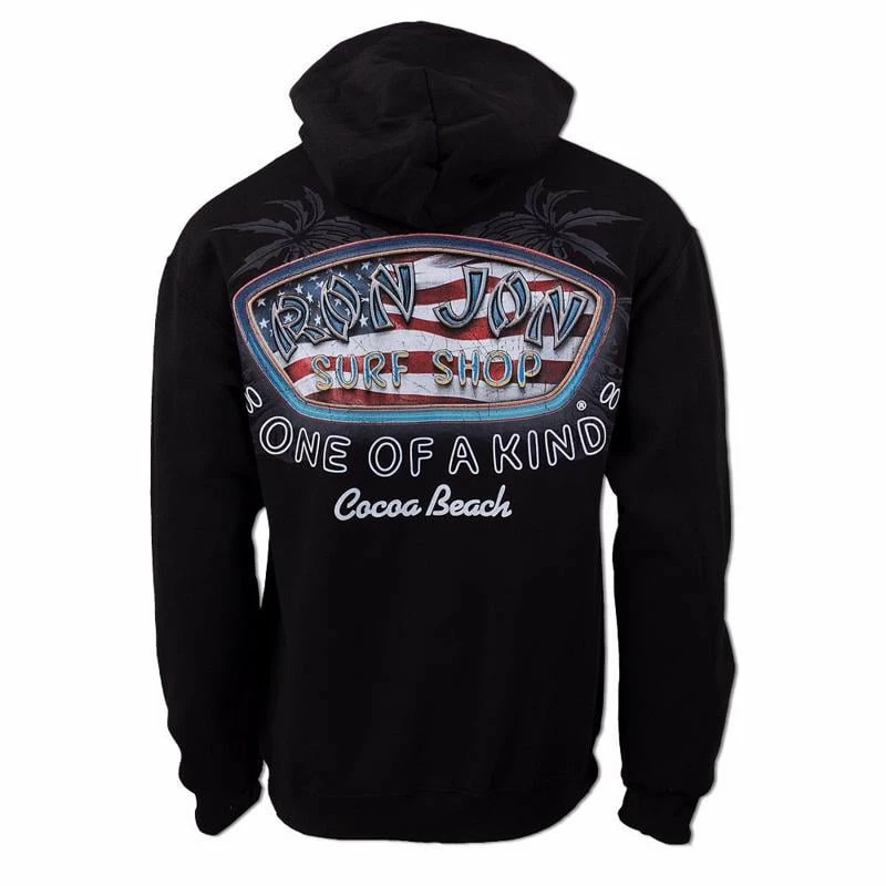 Ron Jon Faded Flag V2 Pullover Hoodie 5 Ron Jon Faded Flag V2 Pullover Hoodie - Image 3