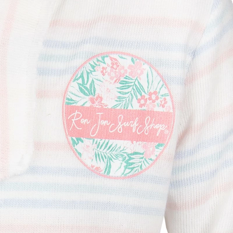 Ron Jon Kids Stripe Terry Baja Pullover 4 Ron Jon Kids Stripe Terry Baja Pullover - Image 2
