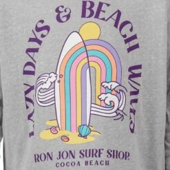 Ron Jon Kids Lazy Day Sweatshirt -OOfos Sale d800x800 10450197091 grey ron jon kids lazy day sweatshirt graphic