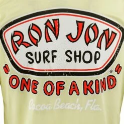 Ron Jon Trusty Badge Long-Sleeve Sun Shirt -OOfos Sale d800x800 10480405010 yellow ron jon trusty badge ls sun shirt back graphic