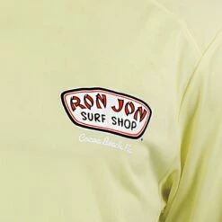 Ron Jon Trusty Badge Long-Sleeve Sun Shirt -OOfos Sale d800x800 10480405010 yellow ron jon trusty badge ls sun shirt graphic