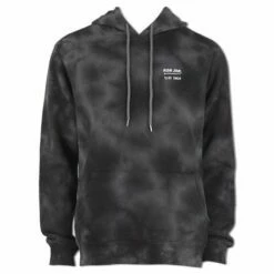 Ron Jon Ashbury Tie Dye Black Pullover Hoodie