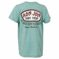 Ron Jon Kids Just A Badge Tee -OOfos Sale d800x800 10500749117 saltwater ron jon youth just a badge tee back