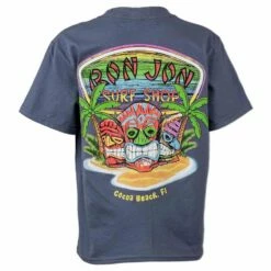 Ron Jon Youth Tiki Tropical Island Tee -OOfos Sale d800x800 10500762238 steel ron jon youth tiki tropical island tee back