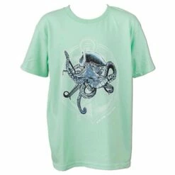 Ron Jon Kids Octopus Pirate Tee -OOfos Sale d800x800 10500766070 mint ron jon youth octopus pirate tee front