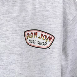 Ron Jon Kids Double Iguana Tee -OOfos Sale d800x800 10500767092 heather grey ash ron jon kids double iguana tee front graphic