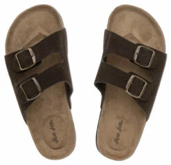 Ron Jon Ladies Mariani Dark Brown Sandal -OOfos Sale d800x800 11000076005 ron jon ladies mariani dark brown sandal top