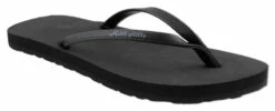 Ron Jon Ladies Black Thin Strap Sandal