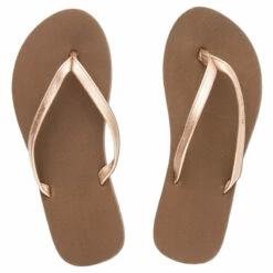 Ron Jon Ladies Copper Thin Strap Sandal