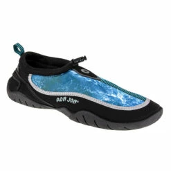 Ron Jon Men's Black/Blue Riptide III Water Shoes -OOfos Sale d800x800 11110016019 ron jon mens body glove black blue riptide III water shoes angled front