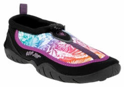 Ron Jon Ladies Tropical Glow Riptide III Water Shoes -OOfos Sale d800x800 11120016044 ron jon ladies tropical glow riptide III water shoes angled
