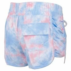 Ron Jon Kids Blue And Pink Tie-Dye Boardshort -OOfos Sale d800x800 11600026257 ron jon girls blue tie dye boardshort back