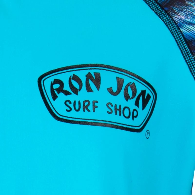 Ron Jon Kids Blue Long Sleeve Rash Guard 5 Ron Jon Kids Blue Long Sleeve Rash Guard - Image 3