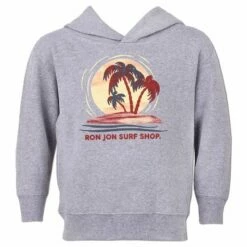 Ron Jon Toddler Island Time Pullover Hoodie -OOfos Sale d800x800 12510047092D heather grey ash ron jon toddler island time pullover hoodie front