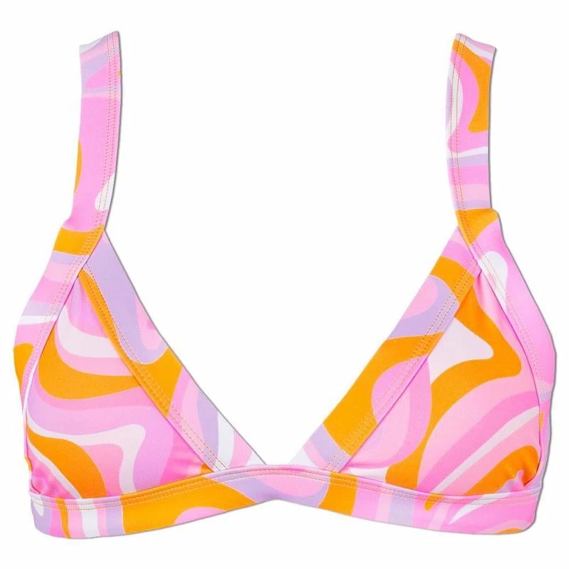 Ron Jon Juniors Groovy Triangle Bikini Top 4 Ron Jon Juniors Groovy Triangle Bikini Top - Image 2