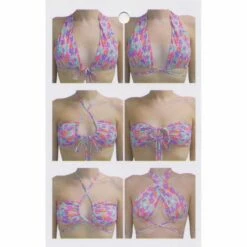 Ron Jon Juniors Ruched Floral Tri Bikini Top -OOfos Sale d800x800 13210288122 ron jon juniors ruched floral tri bikini top alternates