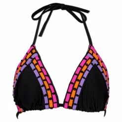 Ron Jon Juniors Slide Tri Monterrico-Fuego Bikini Top