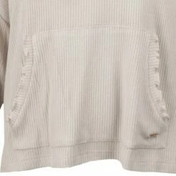 Ron Jon Juniors Hacci Ribbed Crop Hoodie -OOfos Sale d800x800 13300132024 sand ron jon juniors hacci ribbed crop hoodie pocket