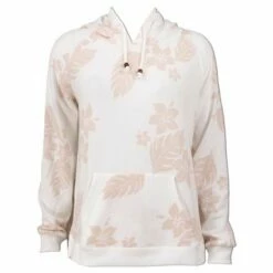 Ron Jon Juniors Aloa Print Hacci Hoodie -OOfos Sale d800x800 13300133024 sand ron jon juniors hacci aloha print hoodie front
