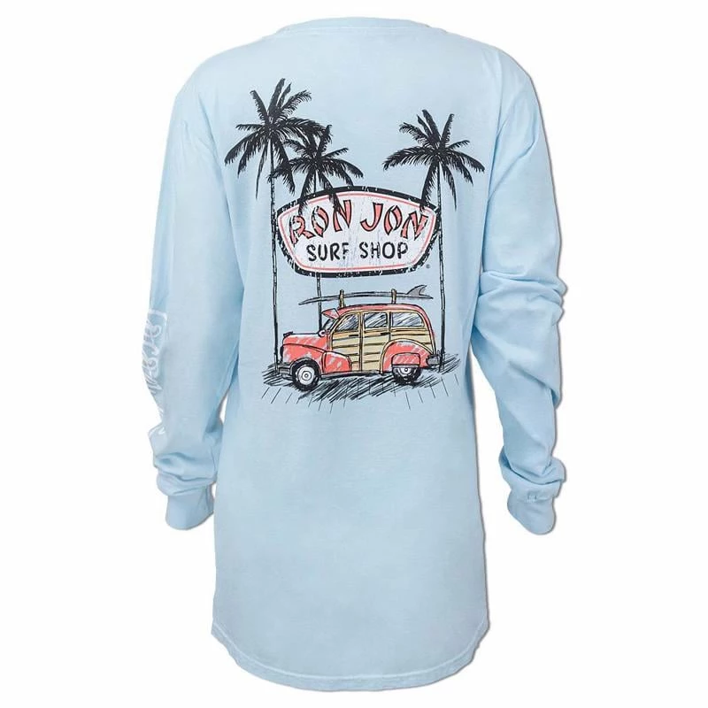 Ron Jon Junior Surfs Up Woody Long Sleeve Tee - Image 4