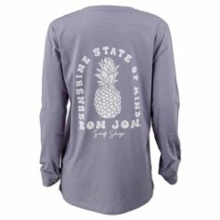 Ron Jon Juniors Sunshine Long Sleeve Tee -OOfos Sale d800x800 13310452087 denim ron jon juniors sunshine long sleeve pocket tee back