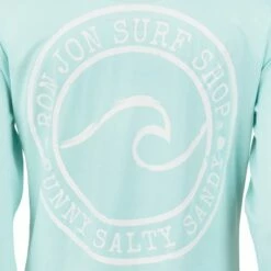 Ron Jon Juniors Sunny Salty Sandy Long-Sleeve Sun Shirt -OOfos Sale d800x800 13310454082 aqua ron jon juniors sunny salty sandy ls sun shirt back graphic