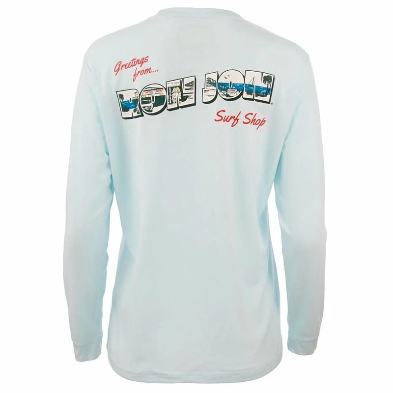Ron Jon Juniors Greetings From Ron Jon Long Sleeve Tee 7 Ron Jon Juniors Greetings From Ron Jon Long Sleeve Tee - Image 5