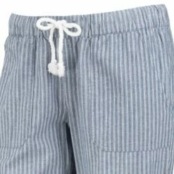 Ron Jon Juniors Striped Beach Pant -OOfos Sale d800x800 13330079080 blue ron jon juniors striped beach pant front pocket