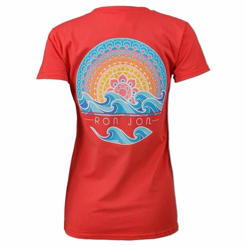 Ron Jon Juniors Wavy Sunset Graphic Tee 3 Ron Jon Juniors Wavy Sunset Graphic Tee