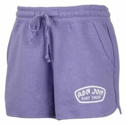 Ron Jon Junior Large Badge Shorts -OOfos Sale d800x800 13360185063 lavender ron jon junior large badge shorts front 2