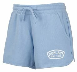 Ron Jon Junior Large Badge Shorts -OOfos Sale d800x800 13360185081 light blue ron jon junior large badge shorts front 2