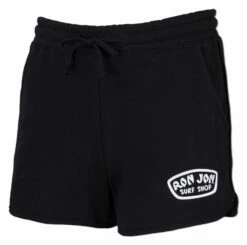 Ron Jon Junior Large Badge Shorts -OOfos Sale d800x800 13360185095 black ron jon junior large badge shorts front 2